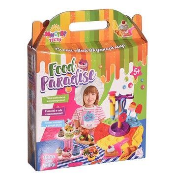 Набор для лепки Стратег Мистер Тесто - Food paradise 57 эл. (71304)