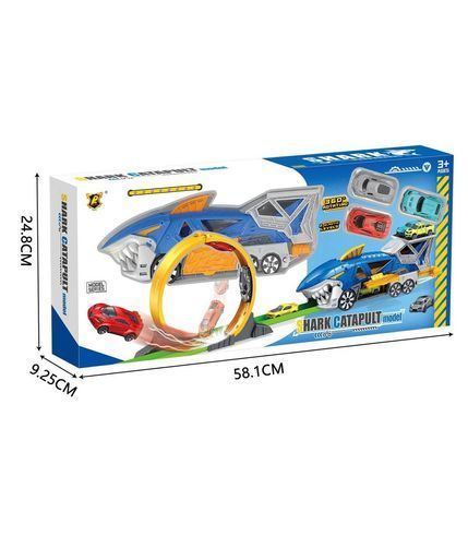 Игровой набор Shark Сatapult паркинг акула с мертвой петлей (P934-A)