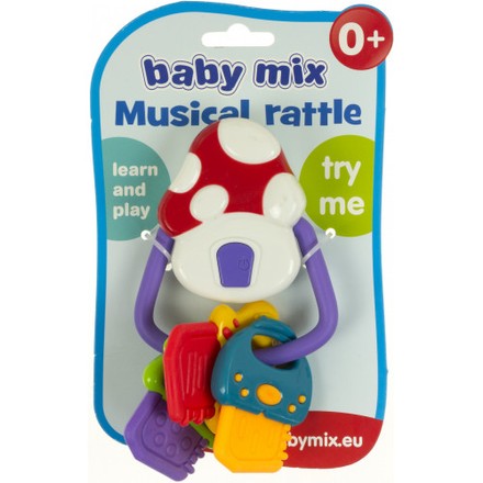 Погремушка музыкальная Baby mix Ключи (45817)
