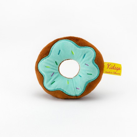 М'яка іграшка Kidsqo Пончик маленький м'ятний 10 см (KD6902)