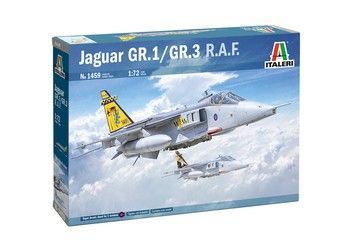 Сборная модель ITALERI штурмовик SEPECAT JAGUAR GR.1/GR.3 1:72 (IT1459)
