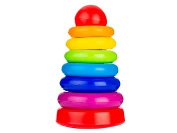 Дитяча пірамідка Colorplast №1 класична 19 см (1-079)
