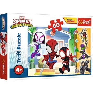 Пазли Trefl MARVEL Світ Павутини 60ел (17371)