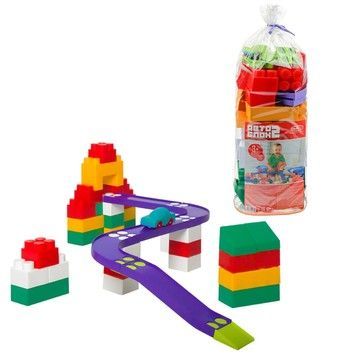 Пластиковий конструктор Colorplast Авто Блок №3 72дет. (1791)