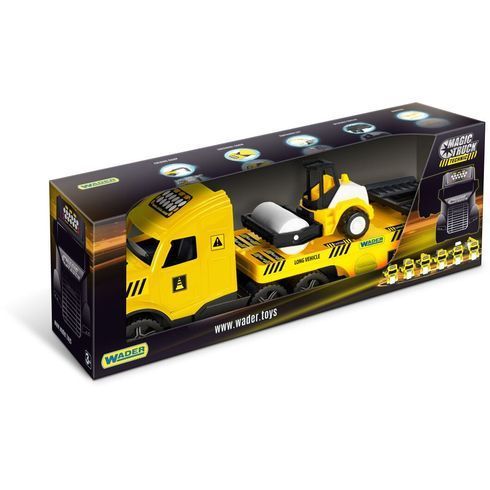 Іграшка дитяча Wader Magic Truck Technic із котком (36451)