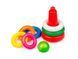 Дитяча пірамідка Colorplast №1 класична 19 см (1-079)