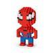 Конструктор KINZ Pixel Building Block 3D Людина павук 518 деталей (KINZ6024)