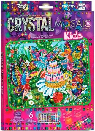 Набор для творчества Danko Toys Crystal Mosaik Kids (Elab-01-01)