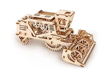 Механічний 3D пазл UGEARS Комбайн (70010)
