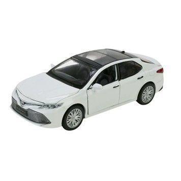 Іграшкова моделька Автопром Toyota Camry масштаб 1:34 із світло-звуковими ефектами біла (68459WT)