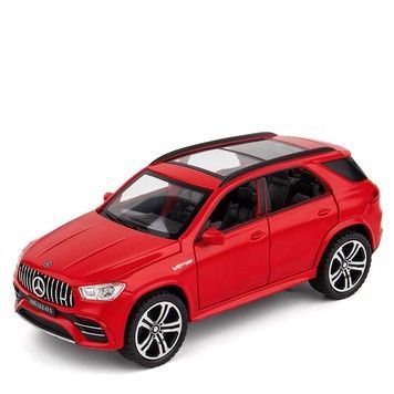 Іграшкова моделька АвтоСвіт позашляховик Mercedes-Benz GLE 63S 1:32 інерційна металева червона (AP-1809RD)