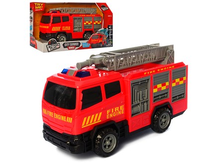 Інерційна машинка Пожежний автомобіль з рухомим деталями 30 см (10353)