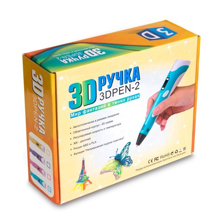 3D Ручка для малювання та творчості з LCD-дисплеєм (Е9910)