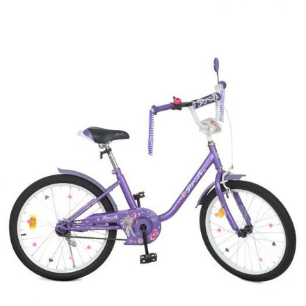 Велосипед Profi двухколесный GIRLS 16" фиолетовый (GR-16VL)