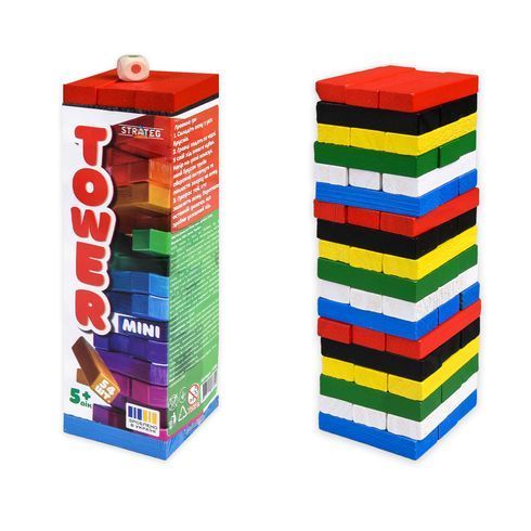 Игра настольная Strateg TOWER MINI Дженга (31064)