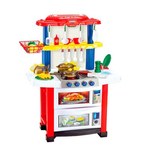 Игровой набор кухня Маленький шеф с посудой и кухонной утварью (768A/B)