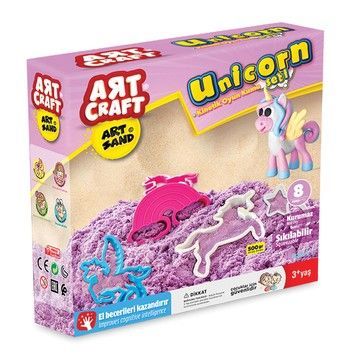 Набір для творчості DEDE Art Craft Кінетичний пісок Єдиноріг (03611)