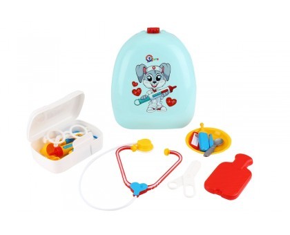 Игровой набор ТехноК инструменты врача в рюкзаке 13 предметов (TH8638)