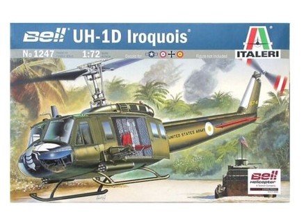 Сборная модель ITALERI вертолет UH-1D Iroguois 1:72 (IT1247)