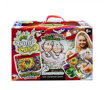 Расписная косметичка Danko Toys My Color Case (рус.) (COC-01-06)