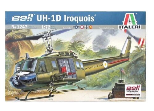 Сборная модель ITALERI вертолет UH-1D Iroguois 1:72 (IT1247)