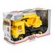 Іграшка дитяча Tigres Middle truck Кран в коробці жовтий (39491)