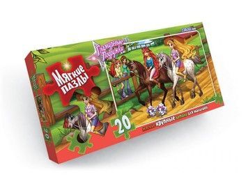 Пазлы мягкие Danko Toys Винкс 20 эл. (S20-06-15)