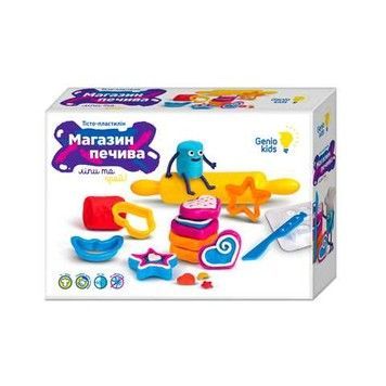 Набір для творчості DGT-ART Genio kids легкий пластилін Магазин печива (TY4414)