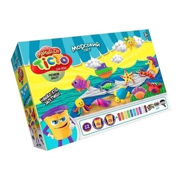 Тесто для лепки Danko Toys Master Do, Морской мир (TMD-07-04U)