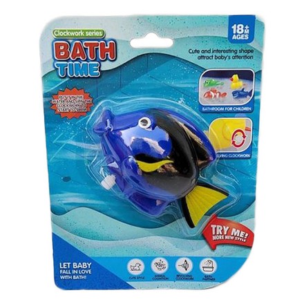 Іграшка дитяча Bathtime для ванної рибка завідна синя (YS1378-A12)