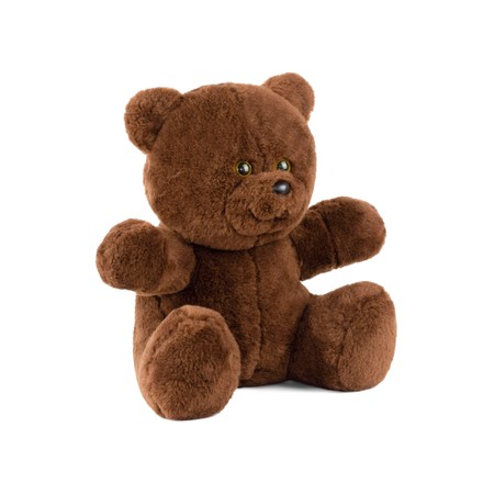 М'яка іграшка Zolushka ведмедик Мишко коричневий 36 см (ZL721)