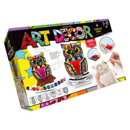 Набор для творчества Danko Toys сова ART DECOR (ARTD-01-02U)