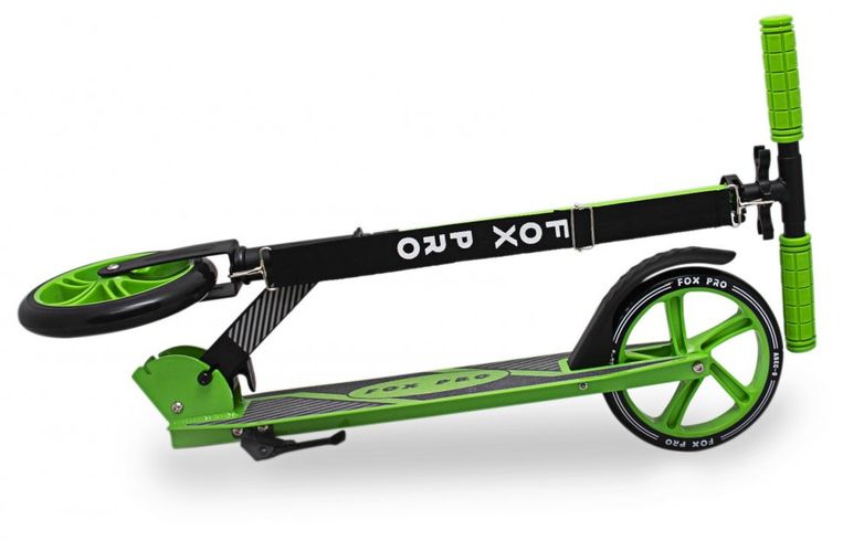 Самокат двухколесный Maraton FOX Pro зелёный (SMR0025GR)