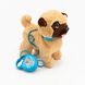 Интерактивная детская игрушка Лучший друг собачка Мопс на поводке (ассорт.) (PL82011)