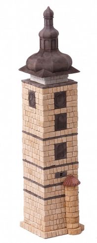 Керамічний конструктор Wise Elk з міні-цеглинок Чорна вежа Чехія (70378)