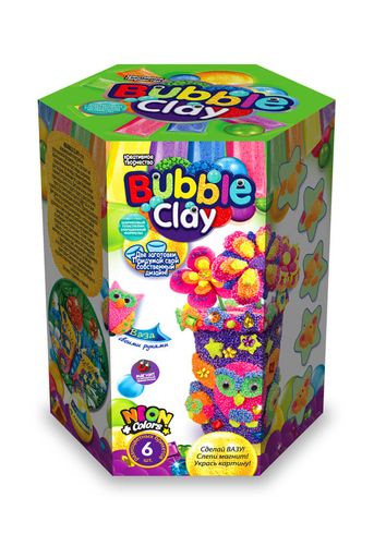 Набір для творчості Danko Toys Пластилін Bubble Clay Vase (BBC-V-03U)