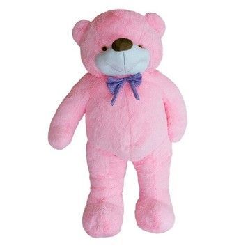 Мягкая игрушка Попелюшка Медведь Бо 95 см розовый (ZL5755)