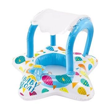 Плотик надувной детский Intex Kiddie Float Звездочка 81х79см (56573)