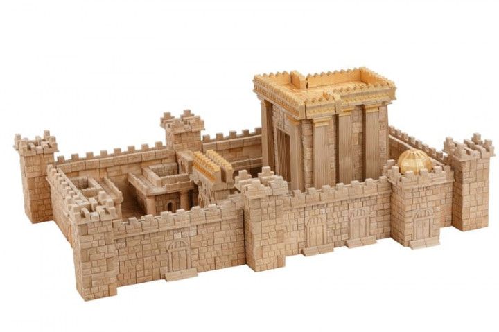 Керамічний конструктор Wise Elk з міні-цеглинок Єрусалимський храм (70590)