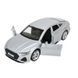 Машина Автомир Audi RS7 1:43 инерционная, взаимодействующие элементы кузова металлическая серая 11 см (AS-3072GR)