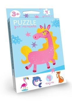 Пазли Danko Toys розвиваючі Puzzle для малюків (рос.) (PFK-01)