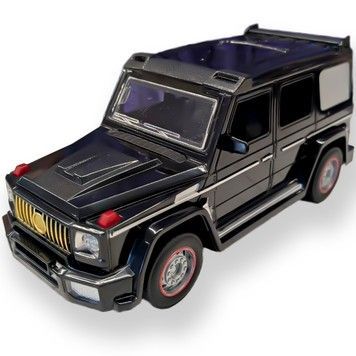 Машинка Mercedes G-клас із паровими та світло-звуковими ефектами на дистанційному керуванні 2.4 G чорна (FD300ABC)