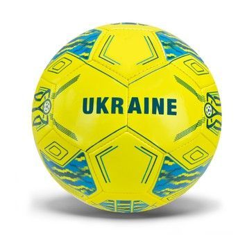 М'яч футбольний Ukraine №5 ПВХ (FU2581)
