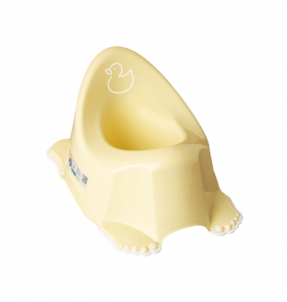 Горшок детский TEGA Утенок антискользящий желтый (DK-001-132)