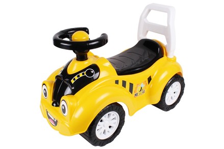 Каталка толокар ТехноК Автомобиль для прогулянок жовтий (TH7198)