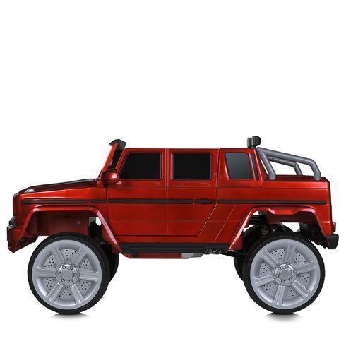 Электромобиль Mercedes 1х12V10AH 4х35W со светло-звуковыми эффектами красный (M5818EBLRS)