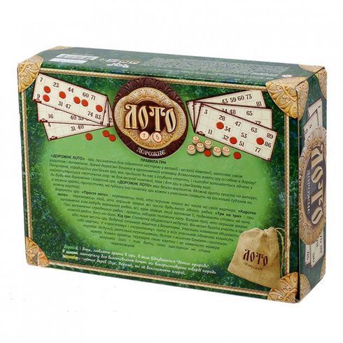 Лото Danko Toys дерев'яне дорожнє Бочата (DTG51U)