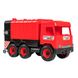 Игрушка детская Tigres Middle truck Мусоровоз в коробке красный (39488)