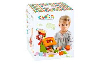Дерев'яна іграшка Cubika Сортер Будиночок LS-1 10 деталей (11599)