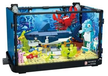 Конструктор Aquaria Atlantis world з акулою 648 деталей (7020-AQ)
